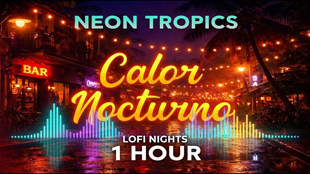 Neon Tropics – Calor Nocturno | 1 Hour of Latin Night Music