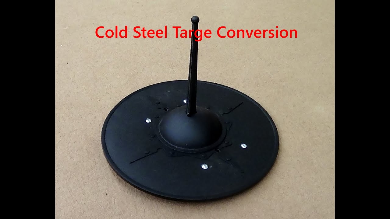 cold steel targe conversion