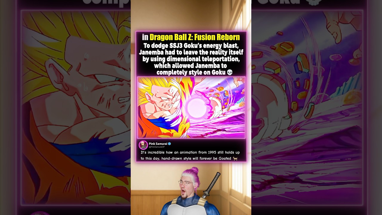Janemba Completely Styles on Goku in Dragon Ball Z: Fusion Reborn