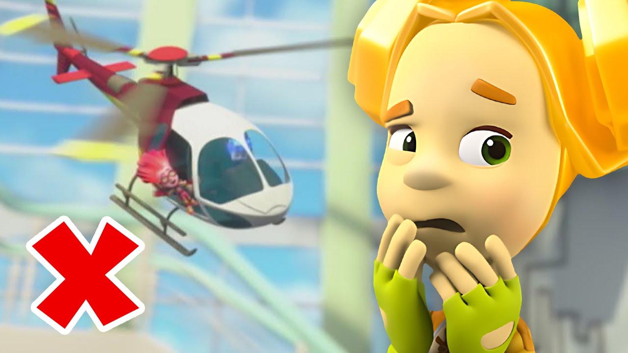 Śmigłowiec 🚁| Kreskówki i filmy edukacyjne dla dzieci | Fiksiki
