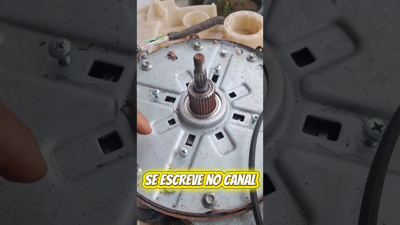 SE ESCREVE E SE TORNE UM T&Eacute;CNICO EM M&Aacute;QUINAS DE LAVAR #lavadora #MAQUINAS #NAOLIGA #