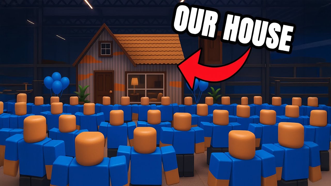 Building a HOUSE in a MEGA STORE overnight