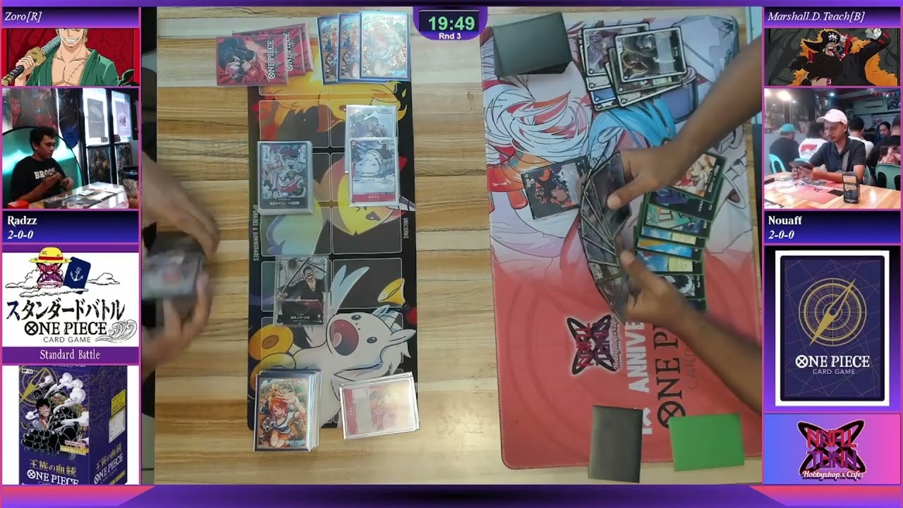 OP01 Zoro Vs OP09 Marshall.D.Teach, Rnd3 Casual Standard Tournament 012925