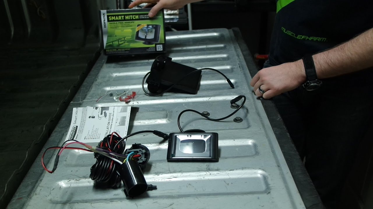 How to install the Hopkins Smart Hitch backup camera on a 2011 GMC Sierra 2500HD
