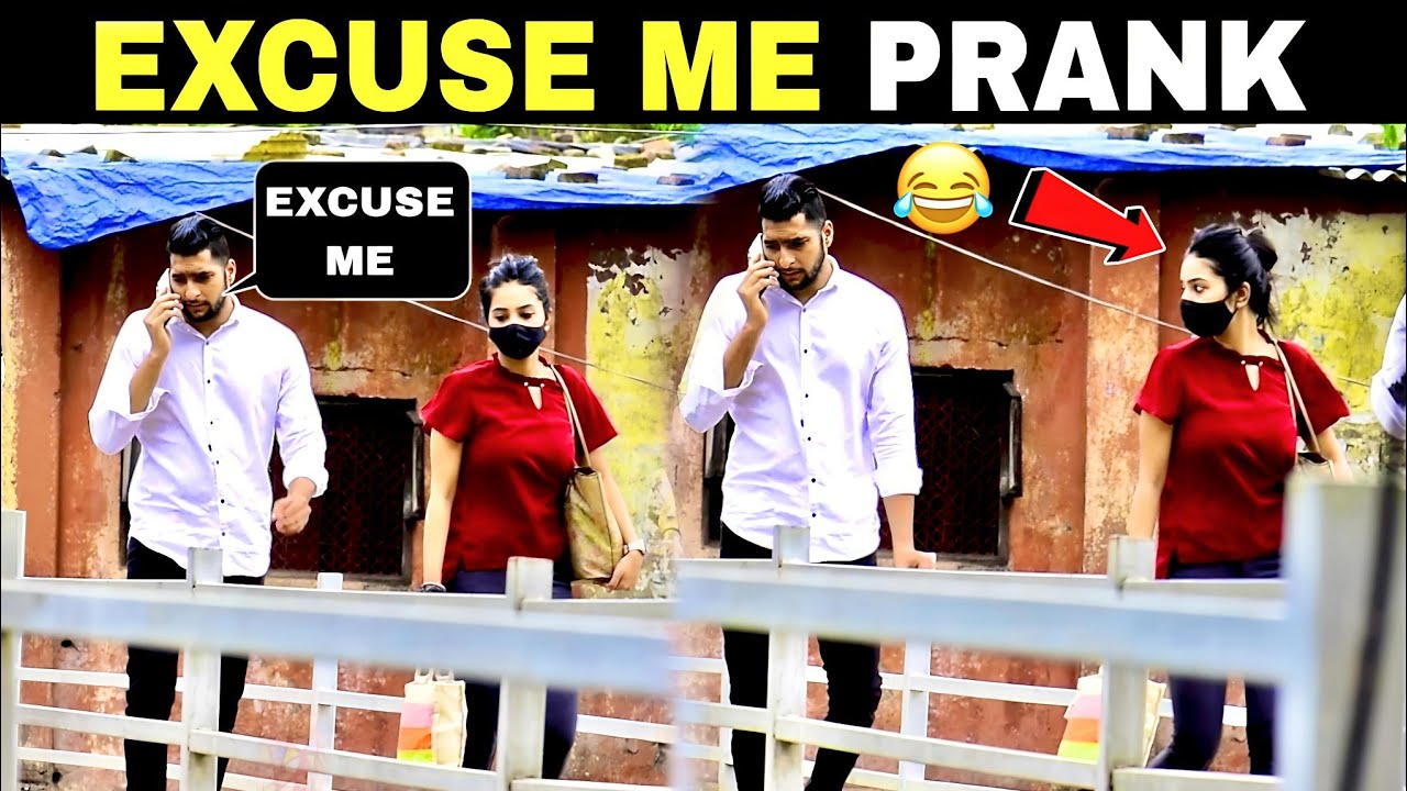 Excuse Me Prank On Girls | Escuse Me Prank | Prakash Peswani Prank |