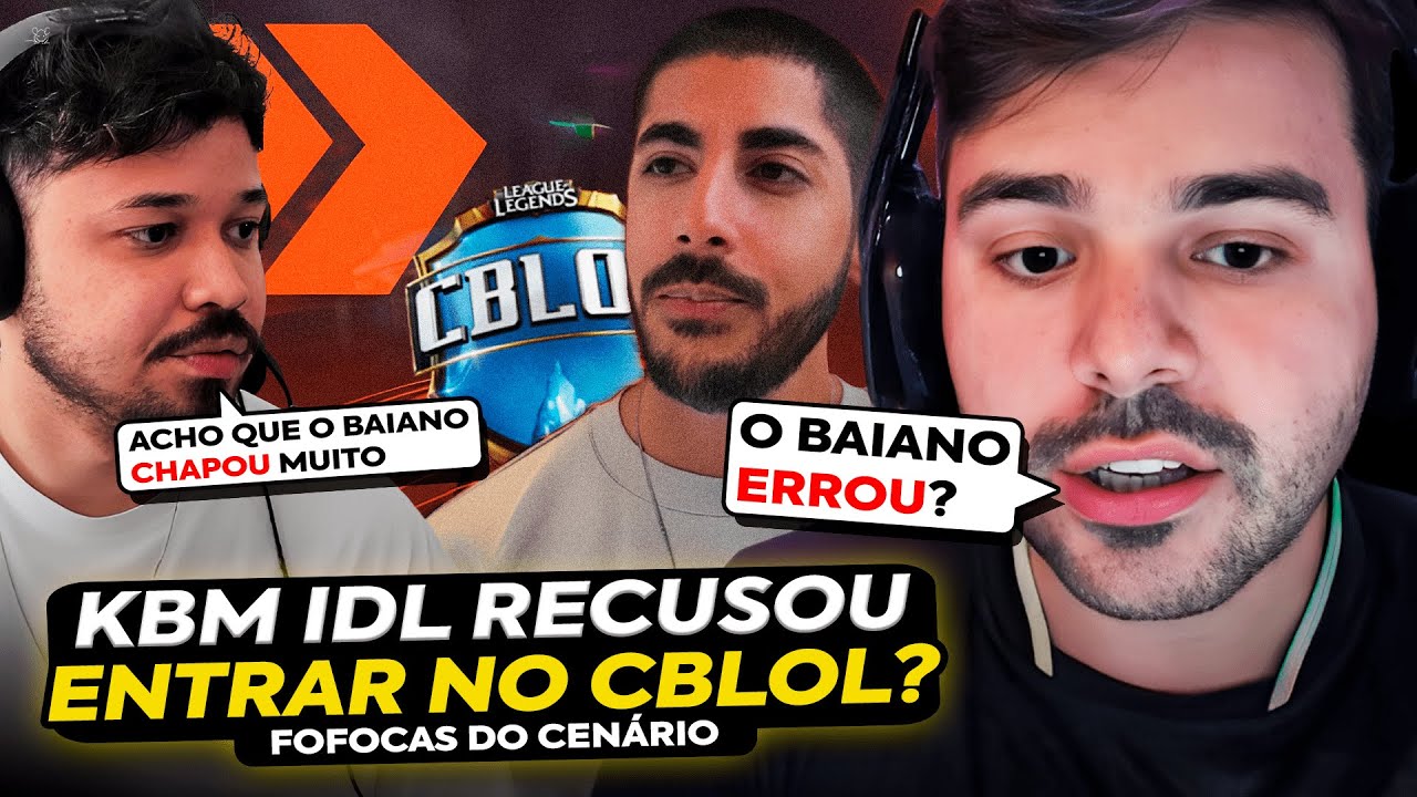 🚨 BAIANO EXPLICOU O PORQUÊ NÃO ACEITOU JOGAR NO CBLOL 2026! MINERVA REAGE E OPINA SOBRE