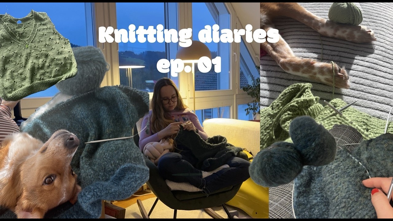 Knitting diaries ep. 01 - Aktuelle Strickprojekte, Ambiente 2026 und Karnevals-Fails