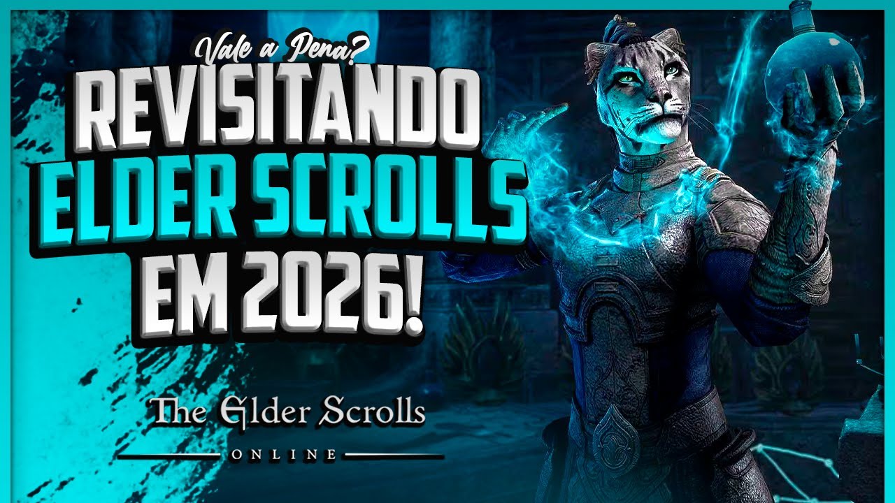 Revisitando ELDER SCROLLS ONLINE em 2026 - Vale a Pena COMEÇAR AGORA?