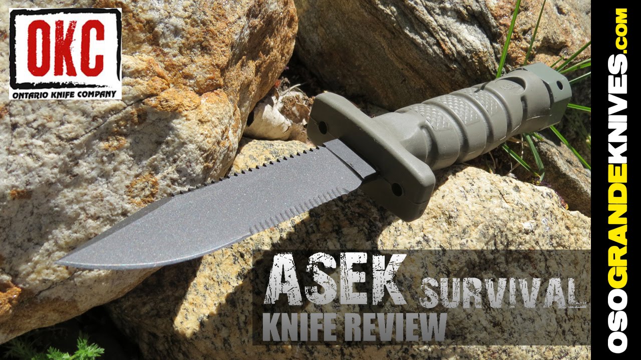 Ontario ASEK US Army Survival Knife System Review | OsoGrandeKnives