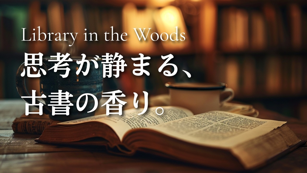 Library in the Woods - Intellectual Jazz for Deep Reading