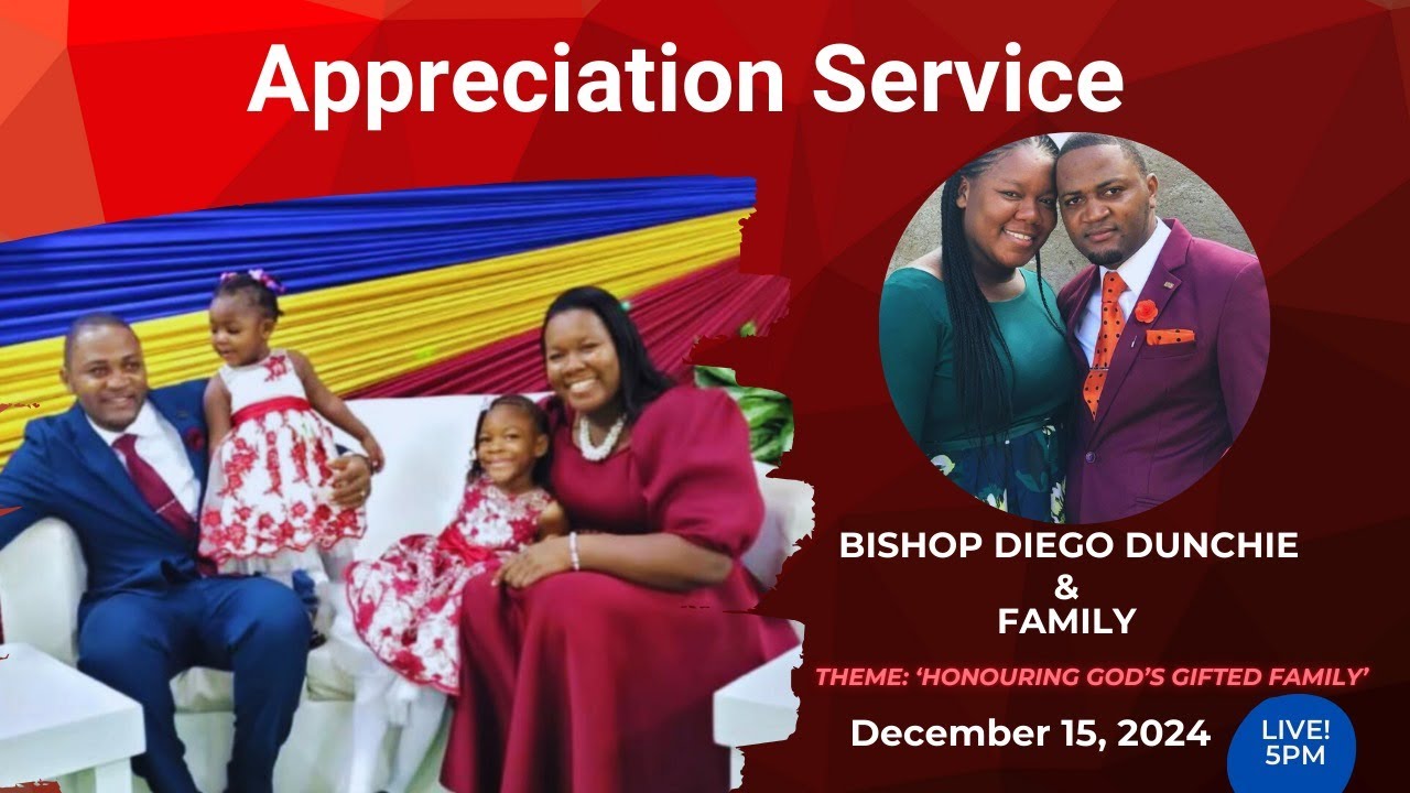 Pastor & Family Appreciation| Honouring God's Gifted Family!! | Dec 15, 2024
