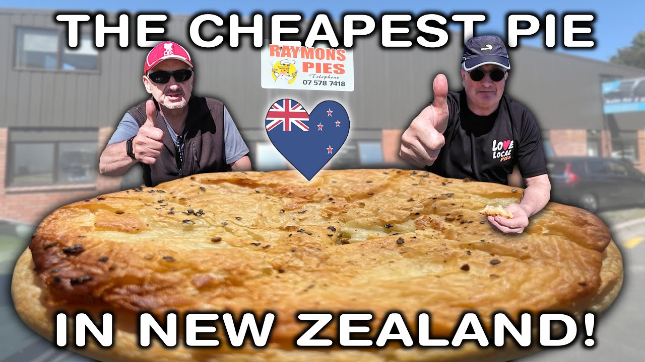 Мы нашли самый дешевый свежеиспеченный пирог в Новой Зеландии! 🇳🇿🥧
