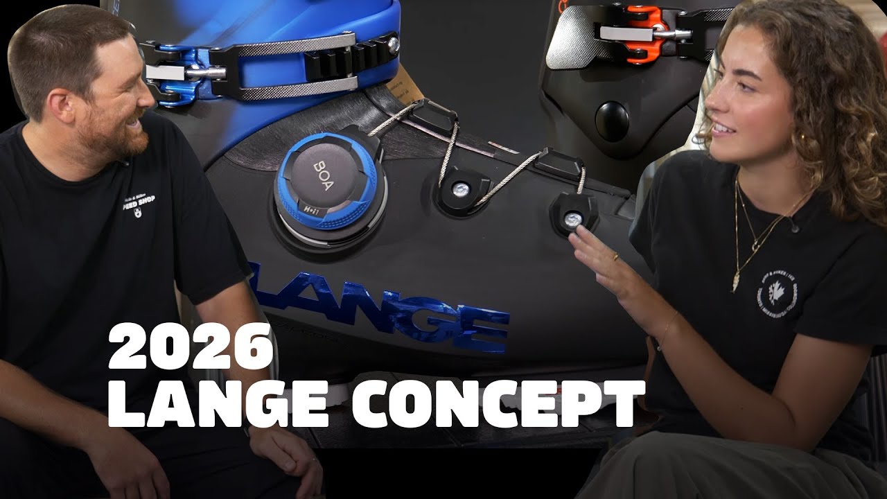 New 2025 Lange Concept BOA Ski Boots