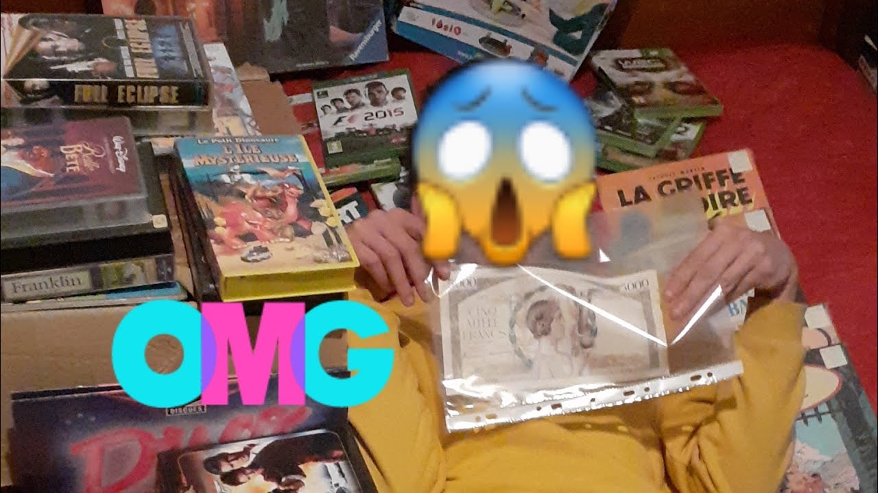 live vide grenier on a touché les gros lots 100 vhs des vinyles et bien d'autres choses