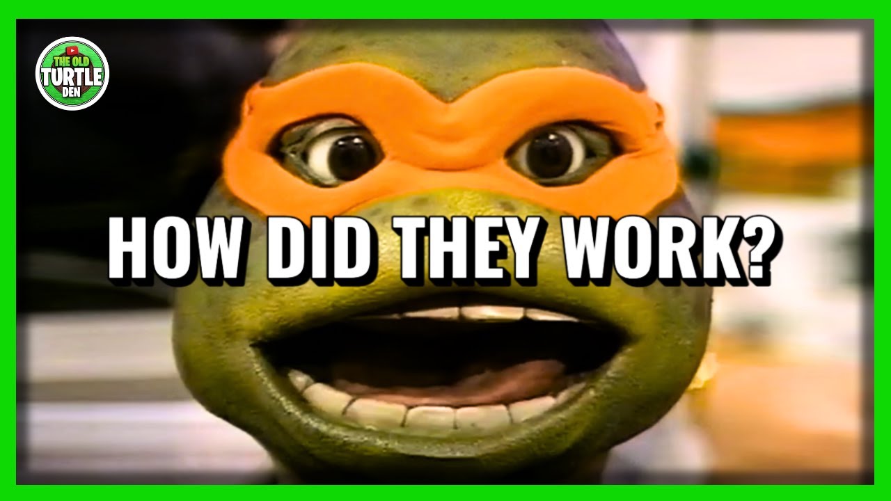 How The Ninja Turtles Animatronics Work (1991) Featuring Brian Henson