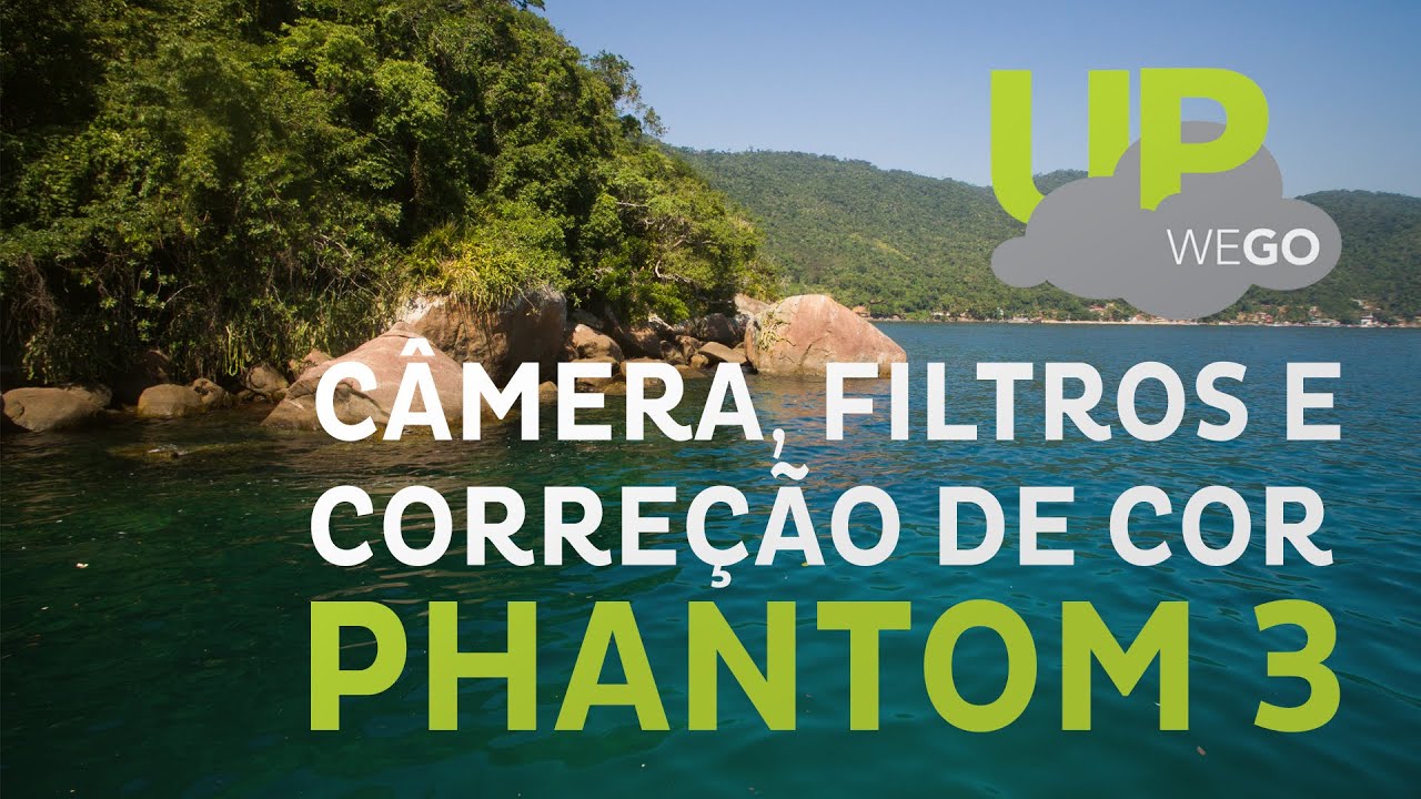 Configuração de Câmera, filtros e correção de cor no Phantom 3