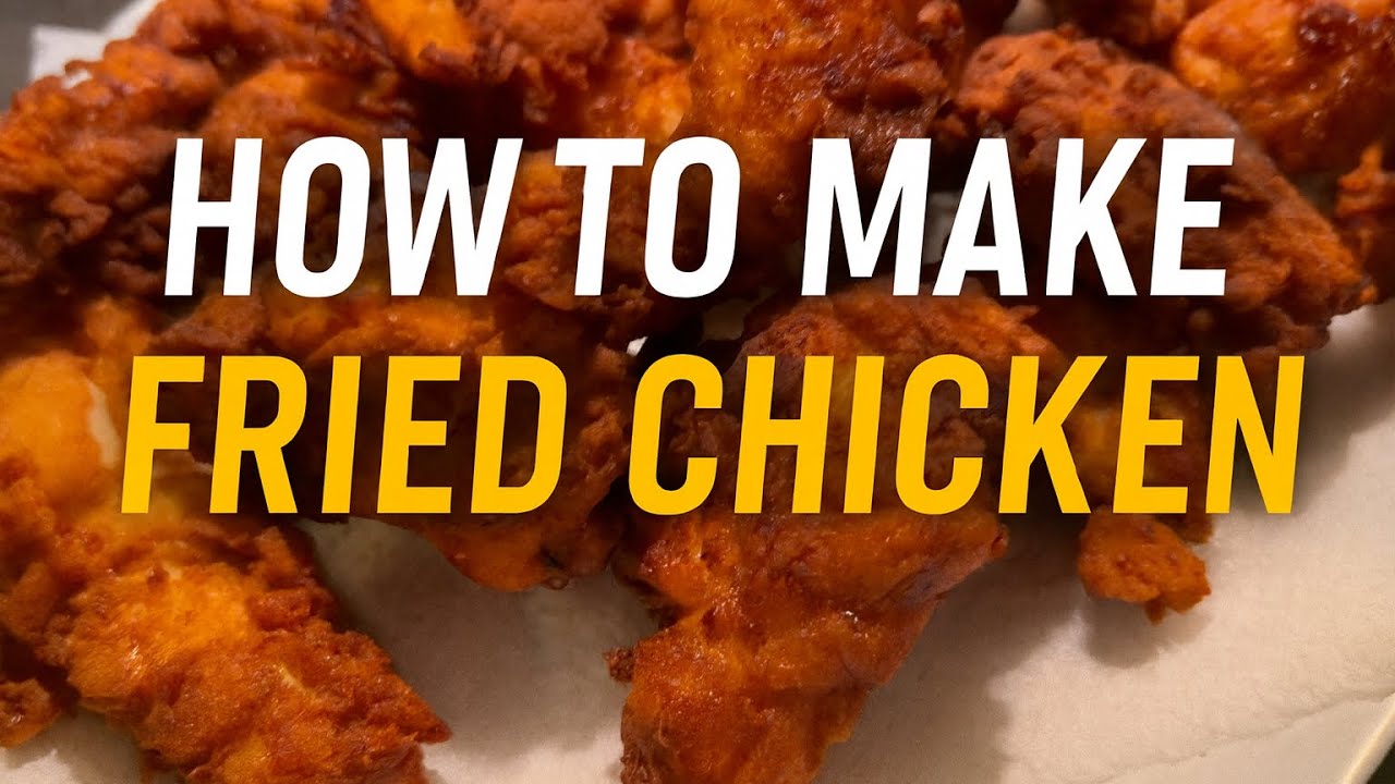 Mor og far i køkkenet - vi laver fried chicken 