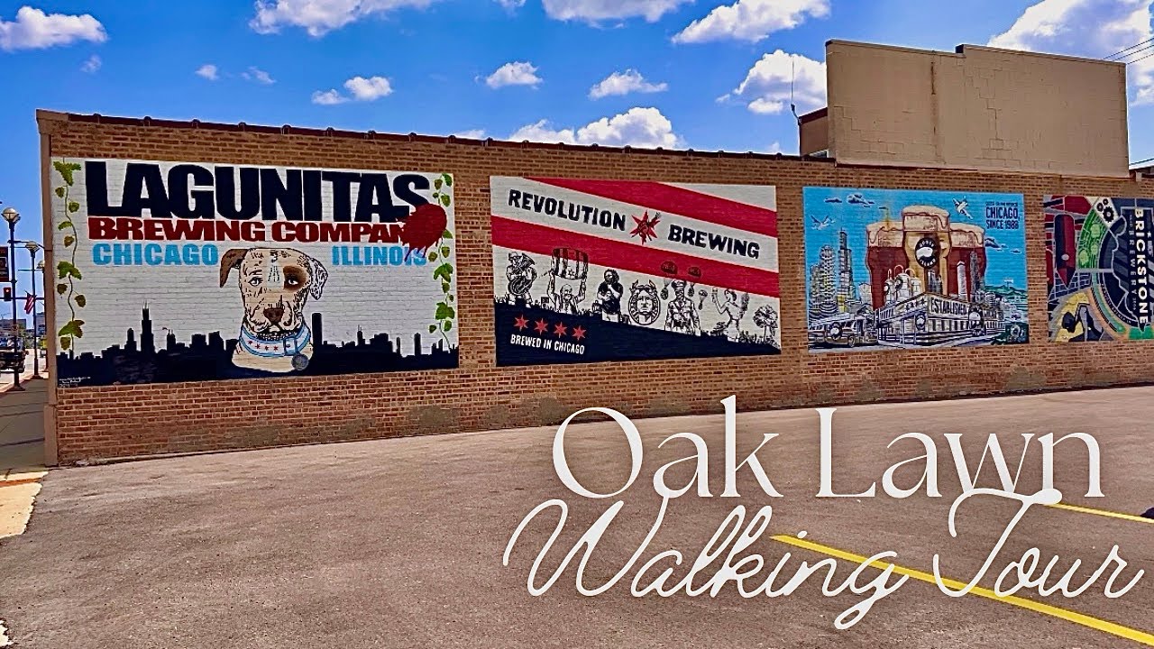 [4K] Chicago Walking Tour 2024 | Oak Lawn, Illinois | Virtual Walking Tour in Illinois | Chicagoland