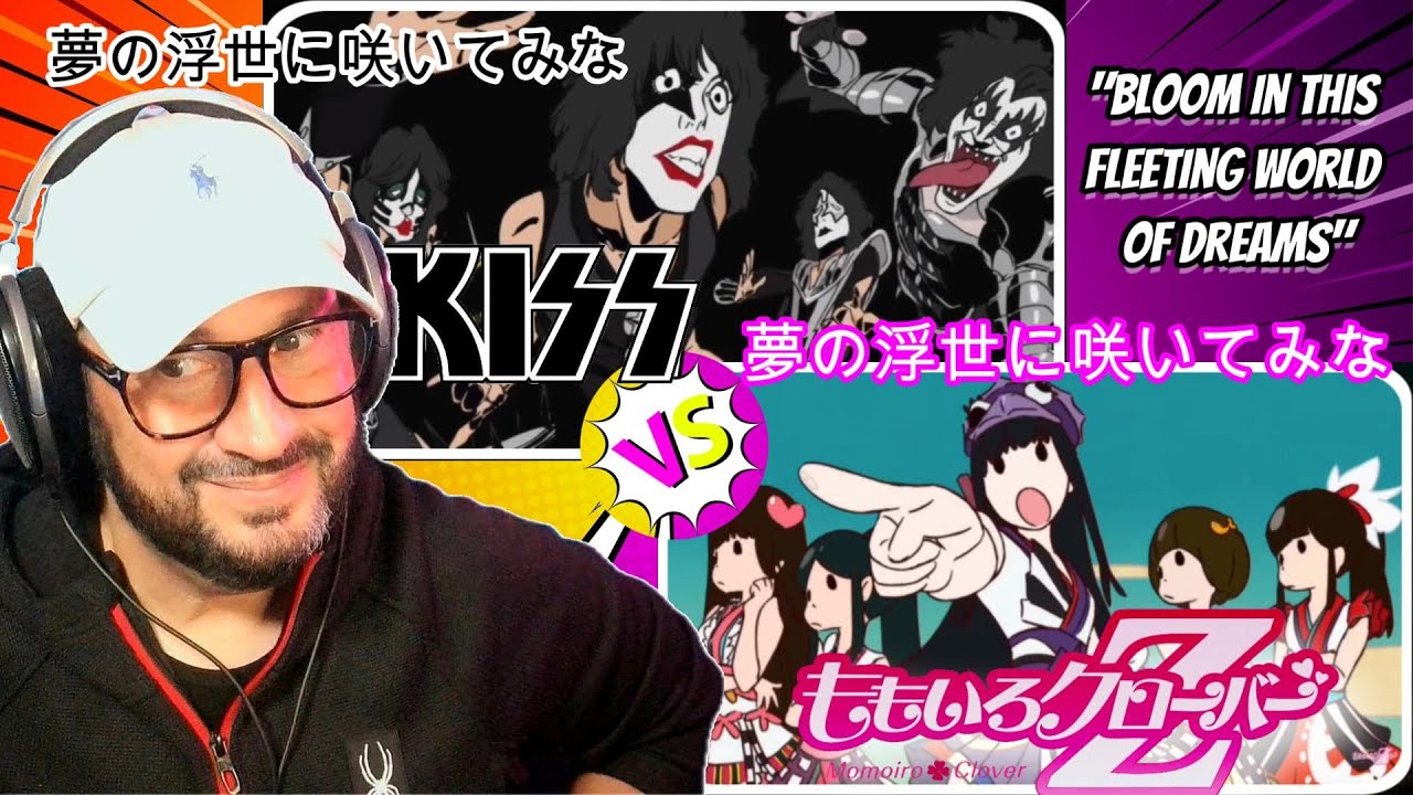 MOMOIRO CLOVER Z vs KISS │ What's Cooler Than Animated KISS?! 🤘🤘