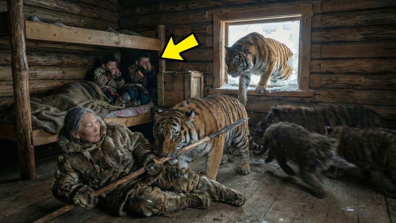 Viúva IACUTA de 96 anos ENFRENTA 1000 TIGRES dentro de casa para PROTEGER NETOS ÓRFÃOS mas…