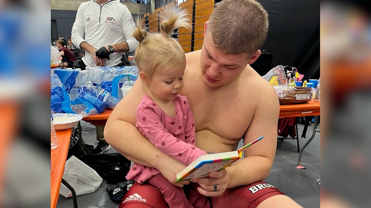 Sun Devil Superdad: How ASU Heavyweight David Szuba balances wrestling and being a father of two
