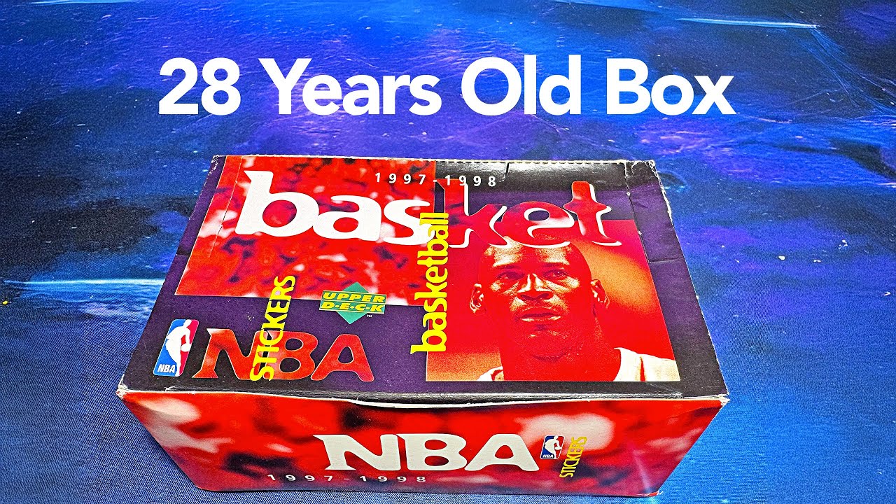 Открываем коробку 28-летней давности — Баскетбольные наклейки Upper Deck NBA 1997-98