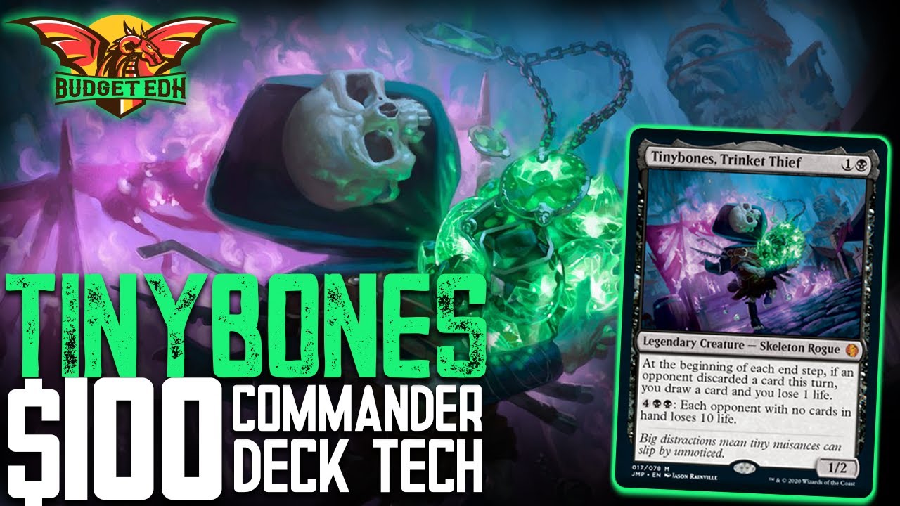 Tinybones, Trinket Thief | $100 Budget Deck Tech | EDH | Commander | Jumpstart | Discard