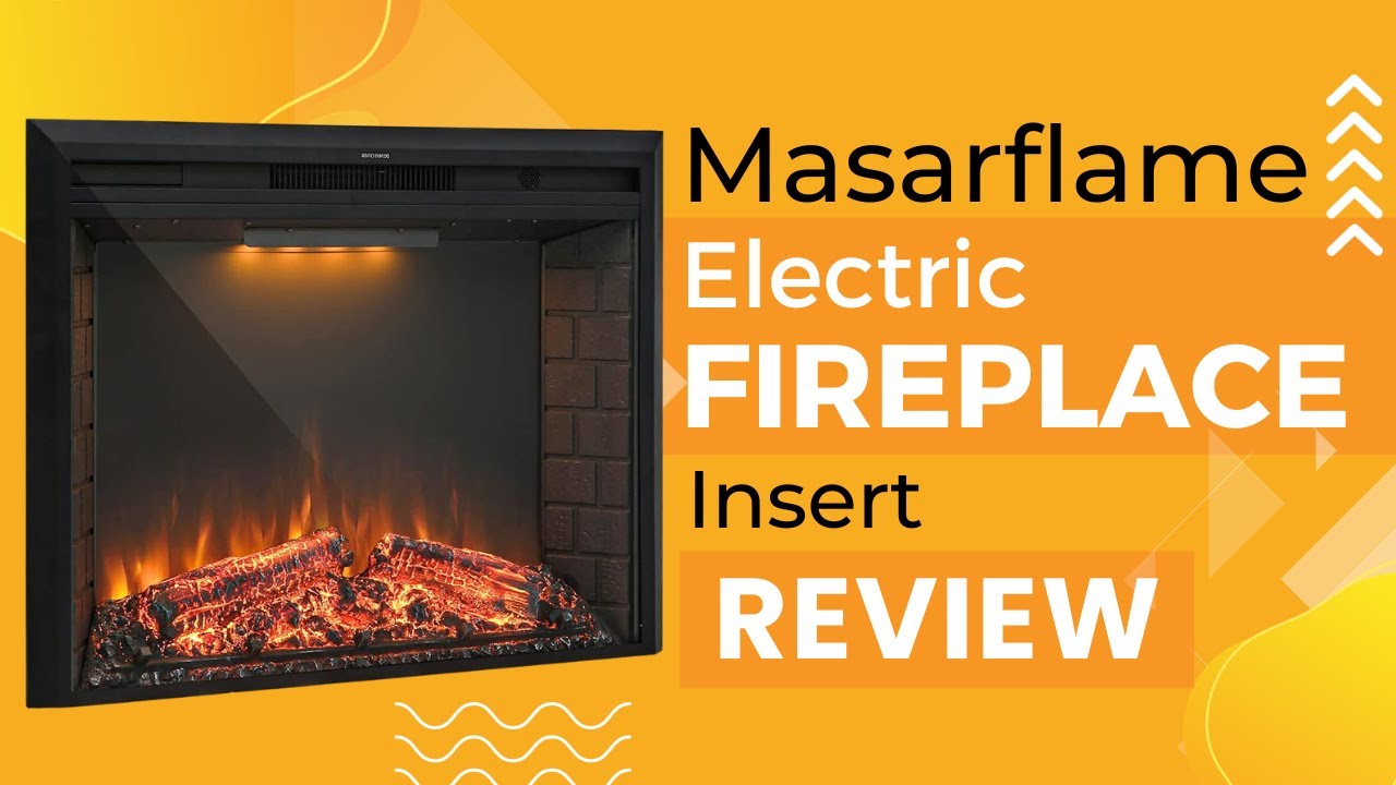 Masarflame Electric Fireplace Insert Review (Pros & Cons Explained)