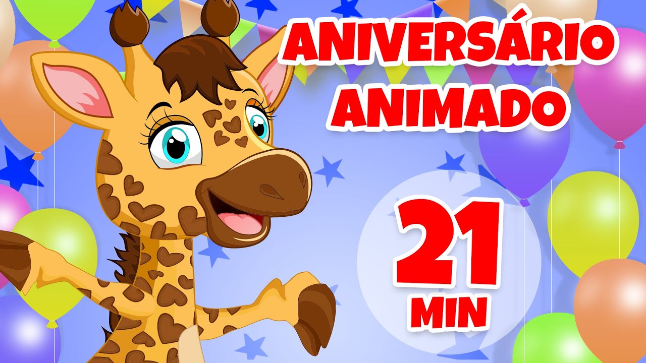 Aniversário Animado: 21 min de Músicas e Diversão