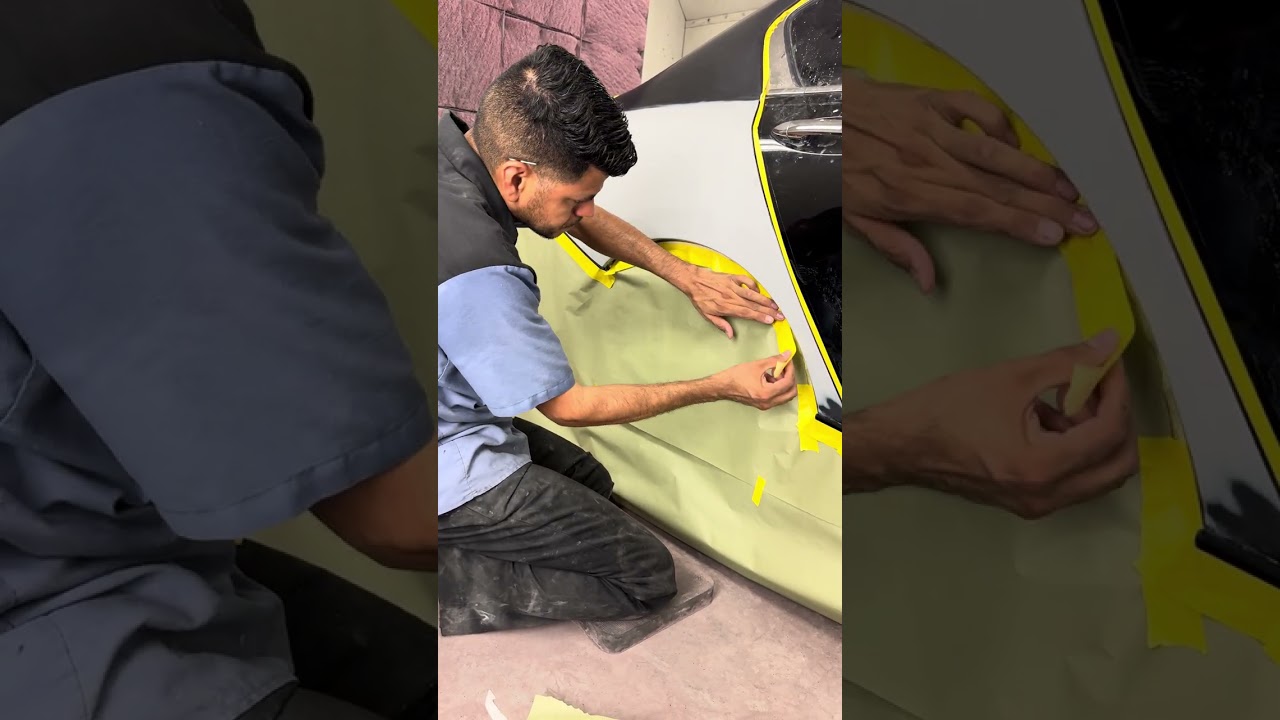 Como empapelar  un auto antes de pintar