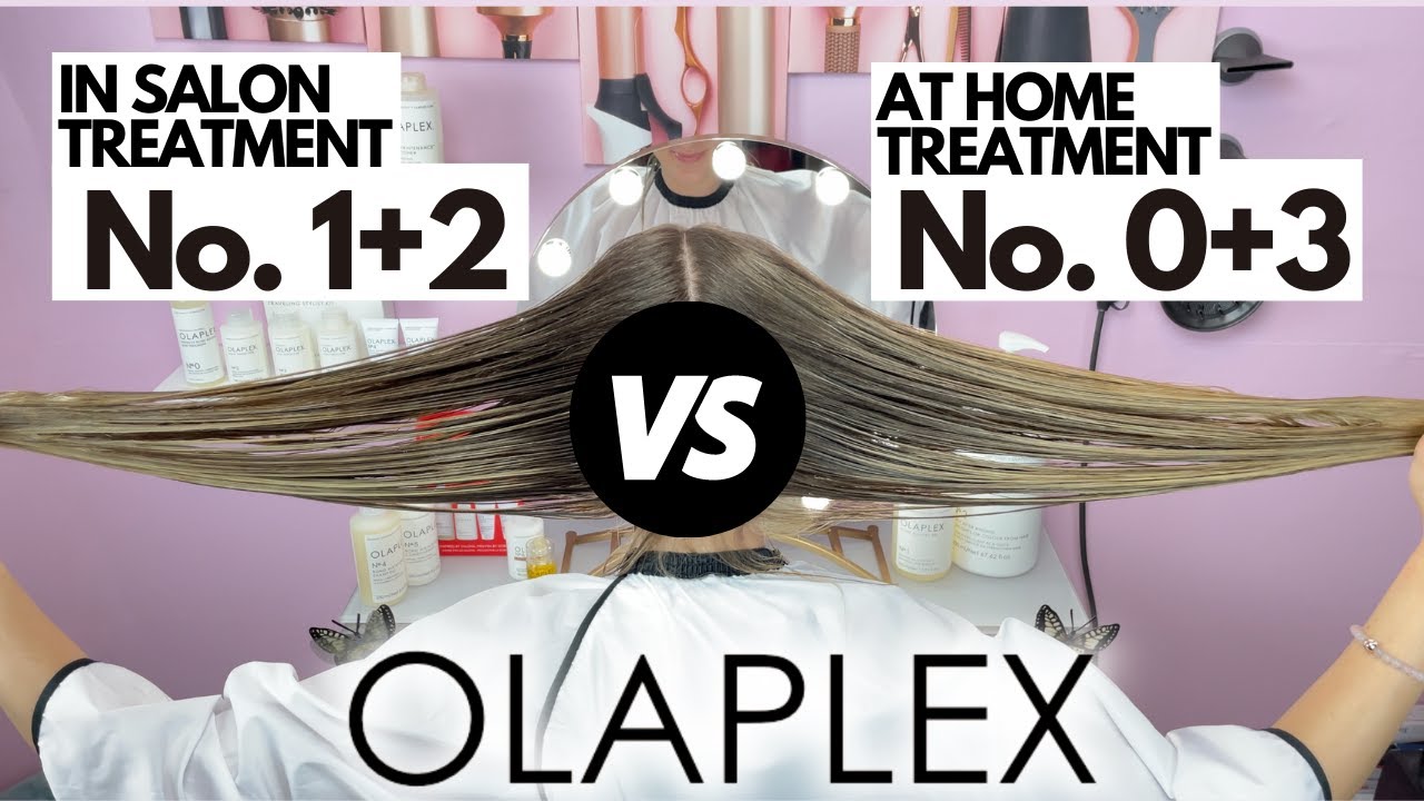 ЧТО ТАКОЕ OLAPLEX? (САЛОННЫЕ ПРОЦЕДУРЫ Olaplex №1 и №2 против ДОМАШНИХ ПРОЦЕДУР №0 и №3)