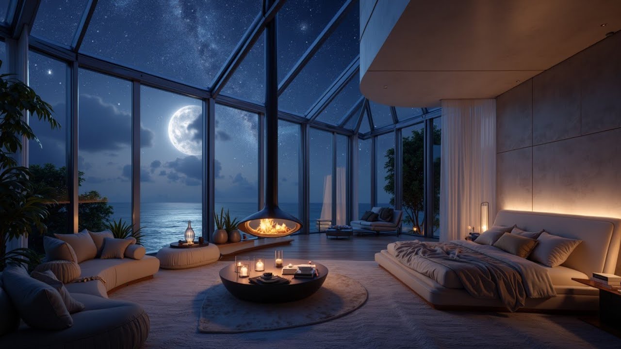 Moonlit Saxophone Chillout Mix Smooth House Sax Vibes for Relaxation 88