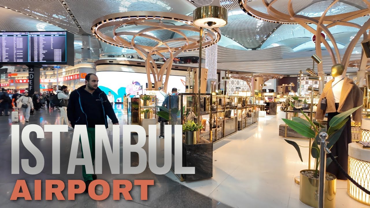 ПОЛНЫЙ ТУР ПО СТАМБУЛУ АЭРОПОРТА 🇹🇷