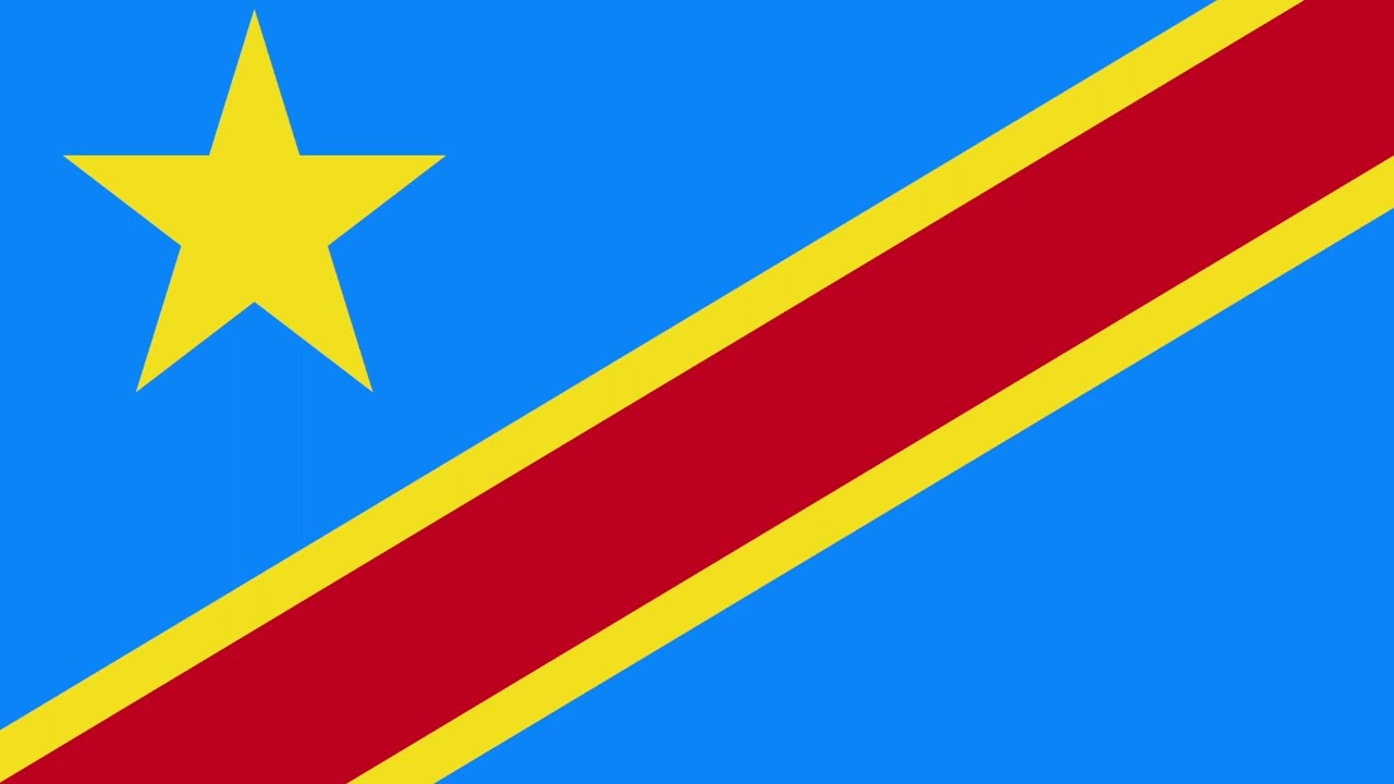 Democratic Republic of the Congo Country Flag Static | Full HD | Flags of the World