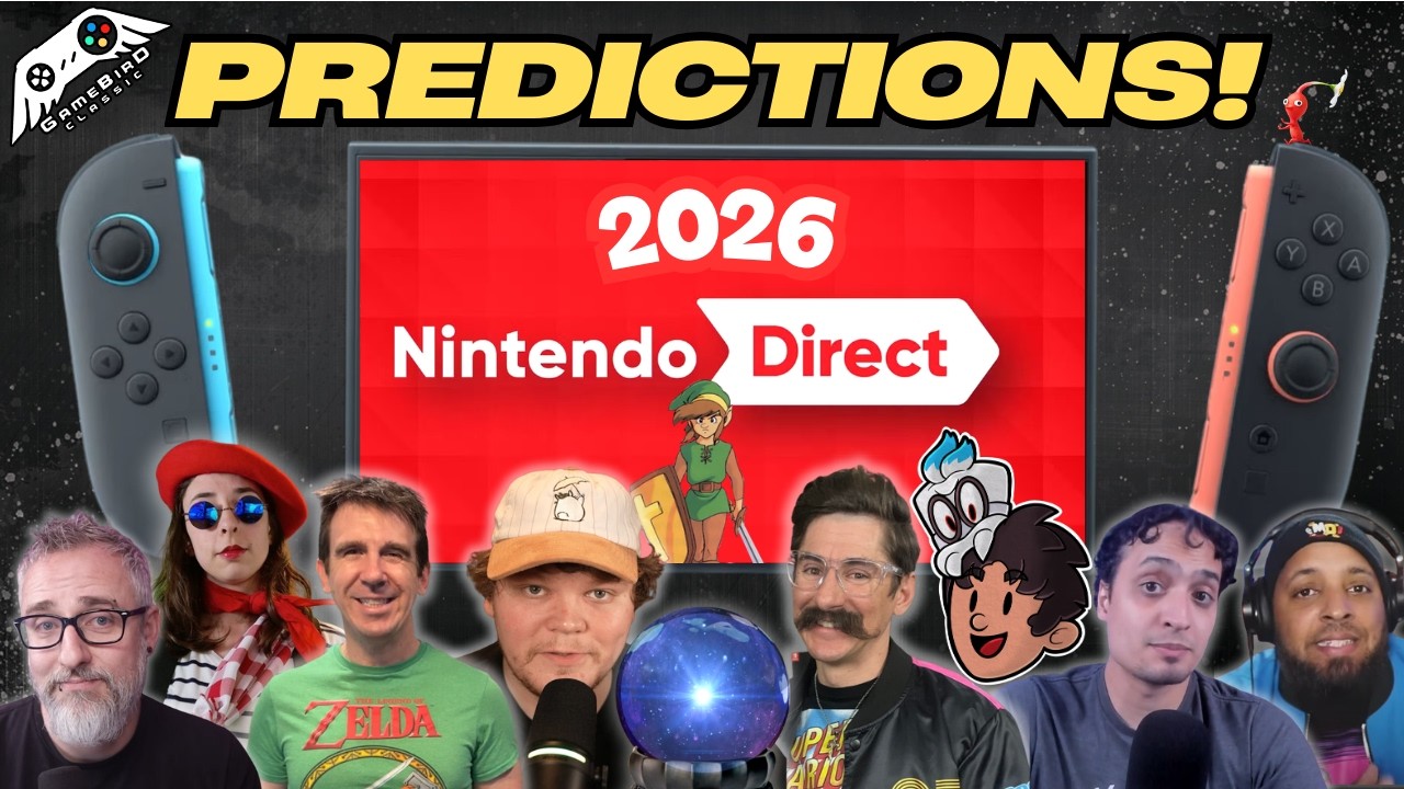 Прогнозы Nintendo Direct для Switch 2 с участием Nin10doland, AndresRestart, BoTalksGames и других!