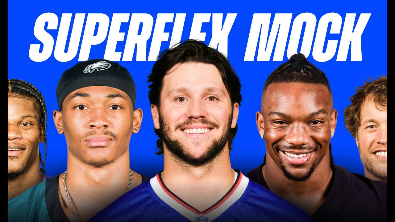 Fantasy Football SUPERFLEX MOCK DRAFT | PPR Expert Picks & Strategy (2026)