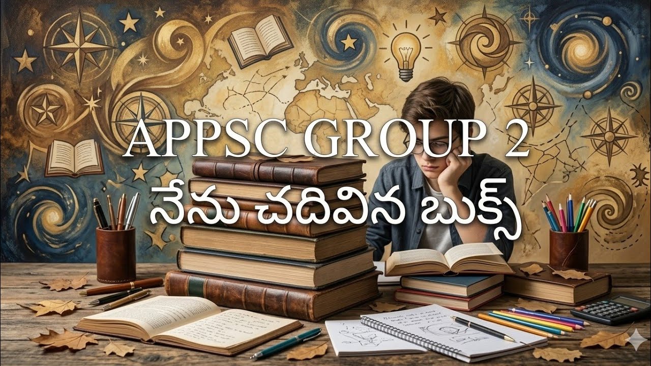 APPSC GROUP 2 || 📚 Books list 