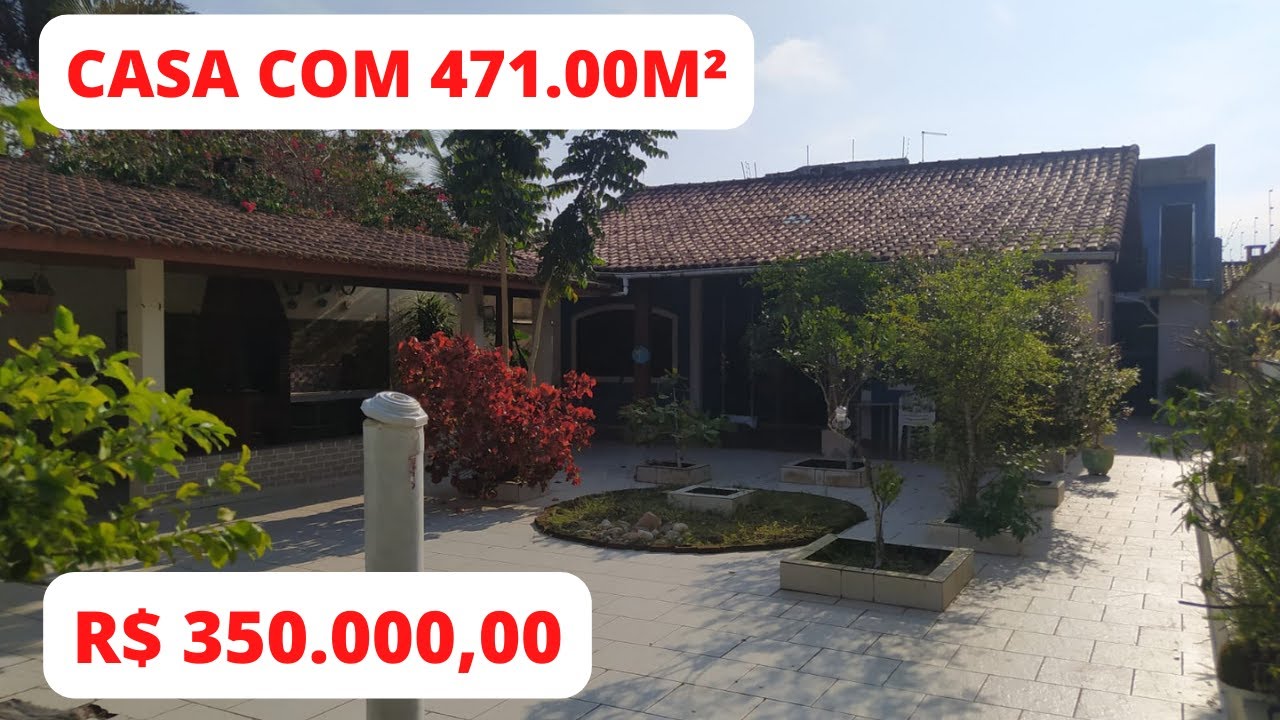 ( Vendido ) 350 MIL | Casa 400 metros da praia com edícula assobradada nos fundos, em Itanhaém