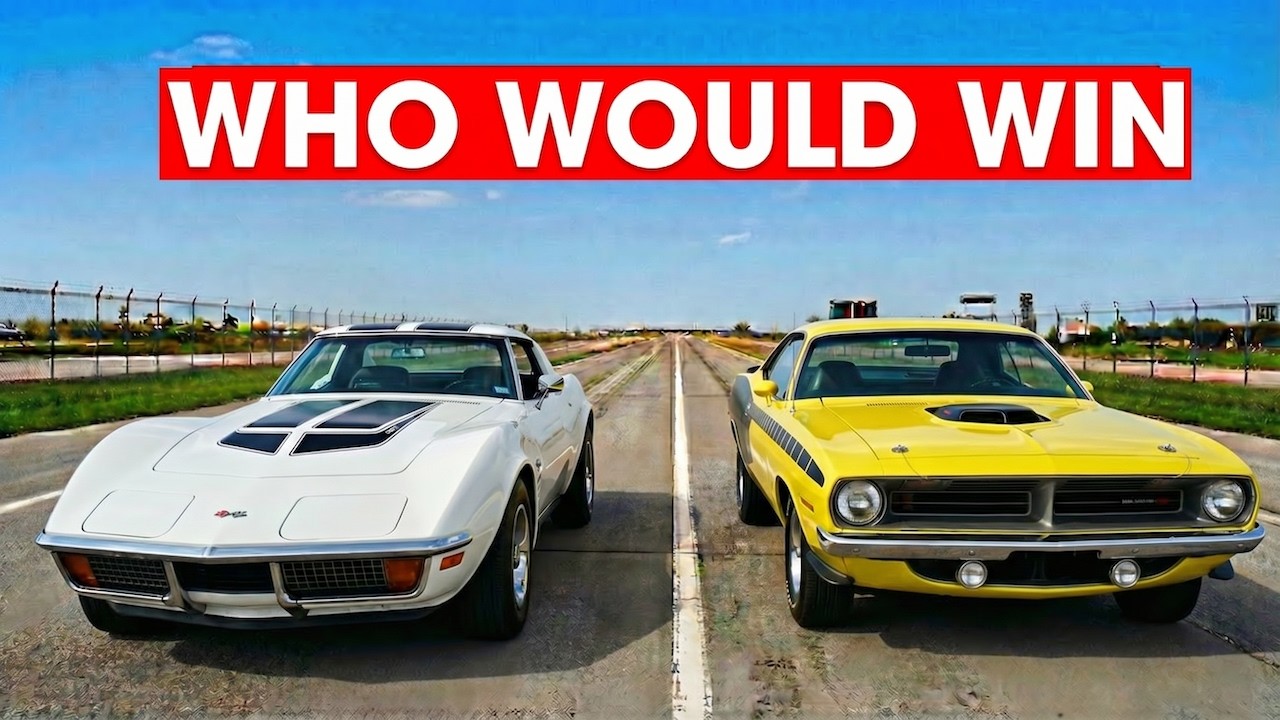 LS6 Corvette vs 1970 Hemi 'Cuda &mdash; LEGENDARY Drag Racing Showdown