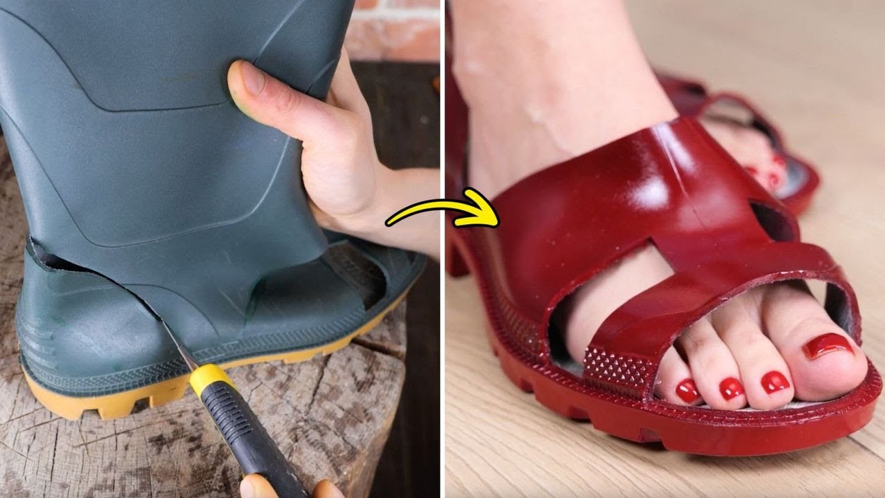 Crazy & Unique DIY Shoe Ideas Every Craft Lover Will Appreciate