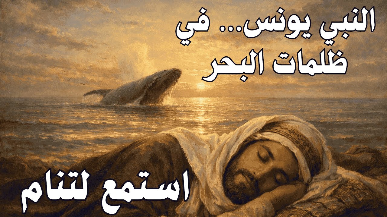 النبي يونس : ما الذي حدث في بطن الحوت؟ قصة تهزّ القلوب بصوت هادئ للنوم 