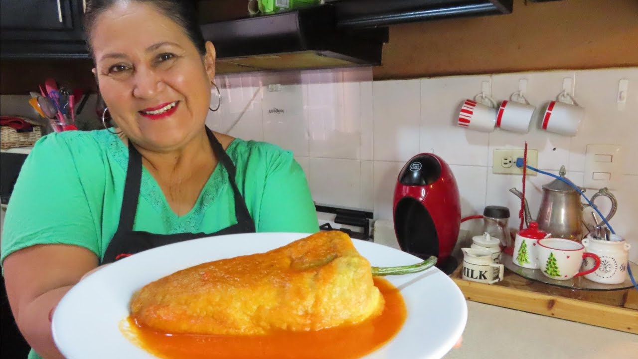 ¡TRUCO que te sorprenderá! Chiles Rellenos de Queso con Papa