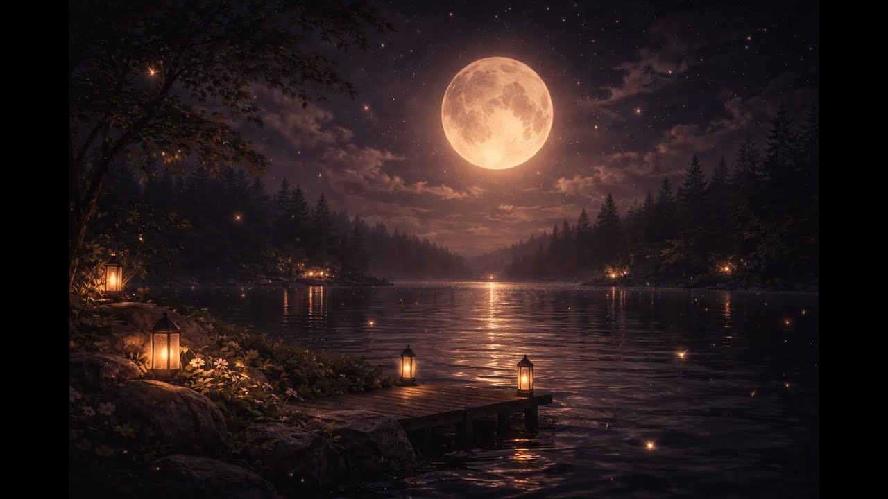 Pink Noise for Deep Sleep (10 Hours) | Amber Night