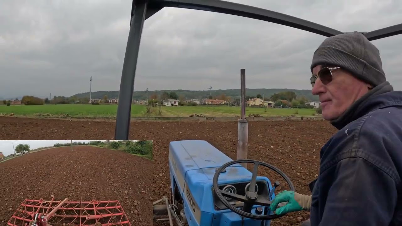 Erpicatura 2025 Landini 8500 + erpice a denti 2 PT
