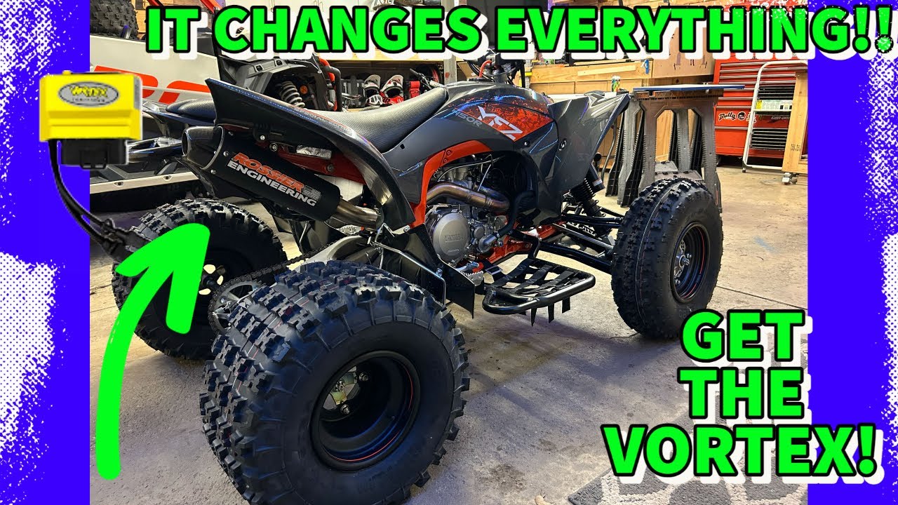 2023 YAMAHA YFZ450R SE GETS A VORTEX ECU! THE BIG 3! ROSSIER R5 PIPE, GYTR INTAKE! EPISODE 5 BUILD!