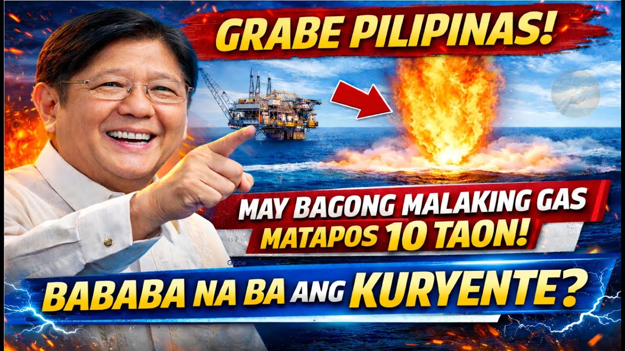 GRABE PILIPINAS! MAY BAGONG MALAKING NATURAL GAS DISCOVERY MATAPOS 10 TAON! BABABA NA ANG KURYENTE?