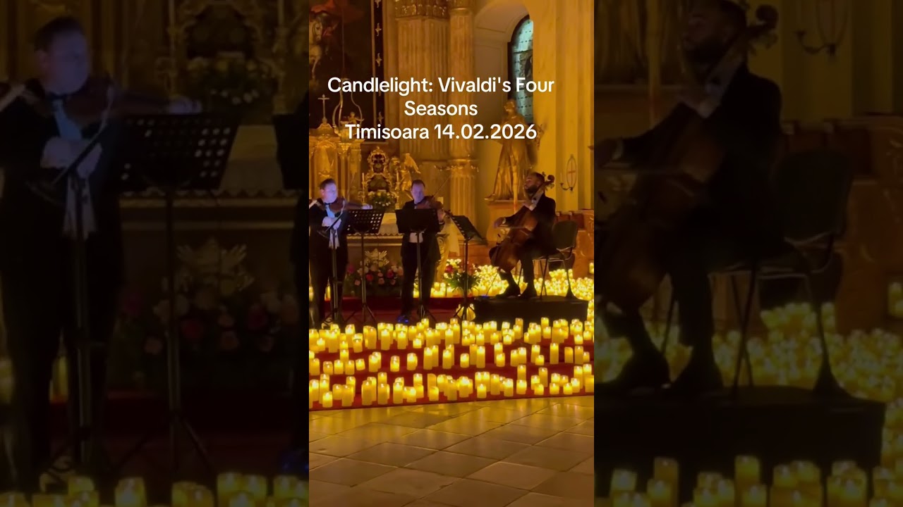 Candlelight: Vivaldi's four seasons. #fever #candlelight 