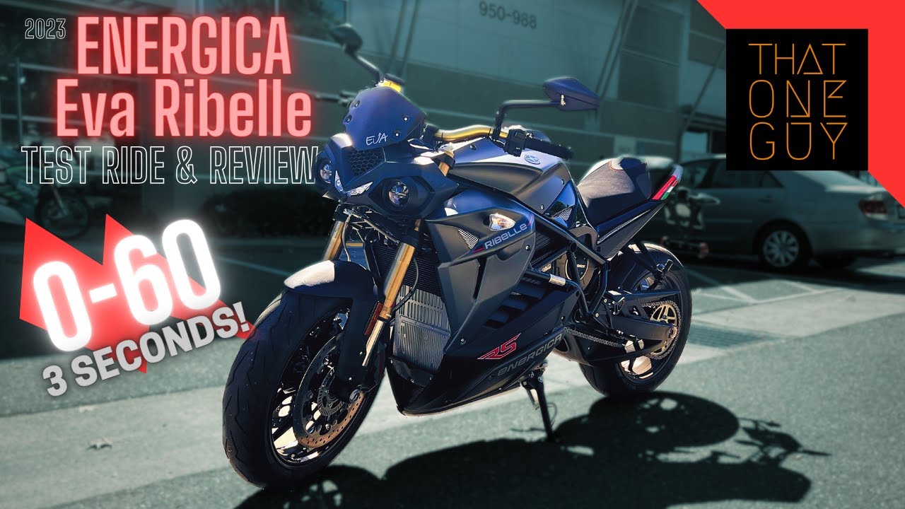 Тест-драйв и обзор Energica Eva Ribelle RS 2023 года | Калифорнийский залив, CalMoto