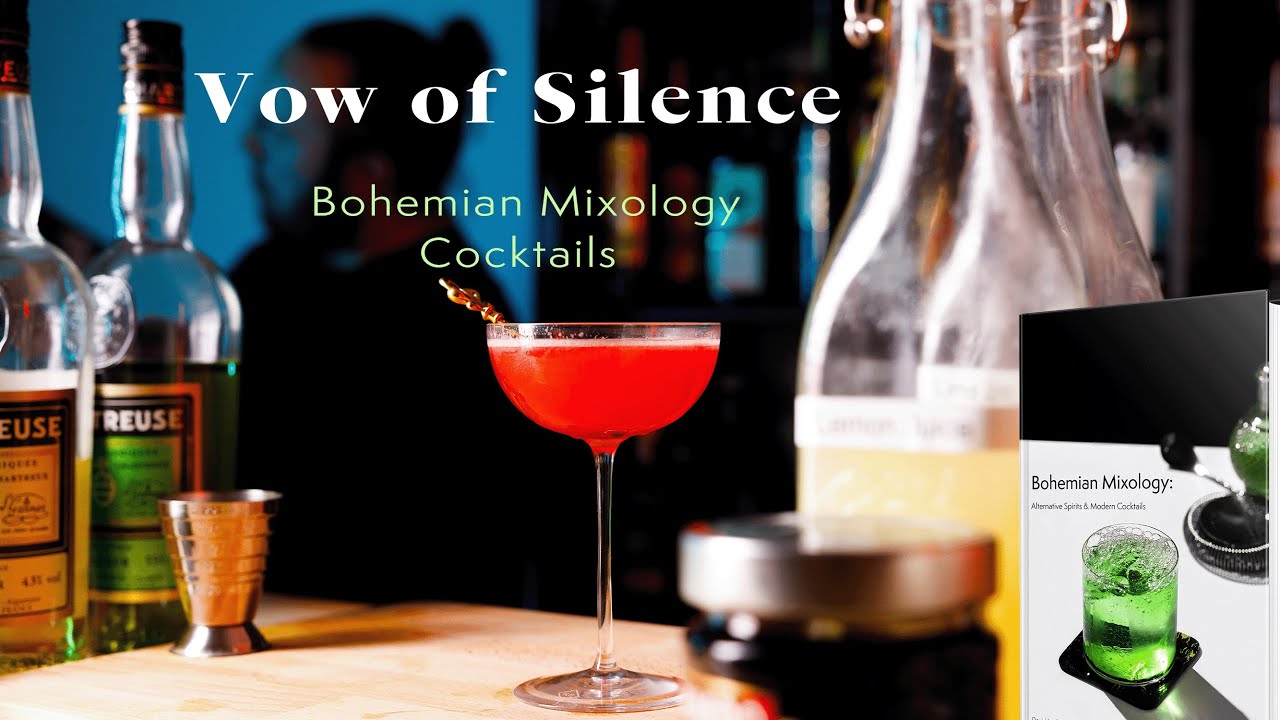The BEST equal parts cocktail from Bohemian Mixology! The Vow of Silence