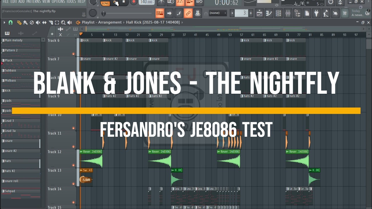 Blank and Jones - The Nightfly (JE8086 test)